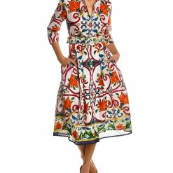 Promo 🤩 Samantha Sung Audrey 3 👕 Shirtdress 👩 Women 👗 Dresses 👍