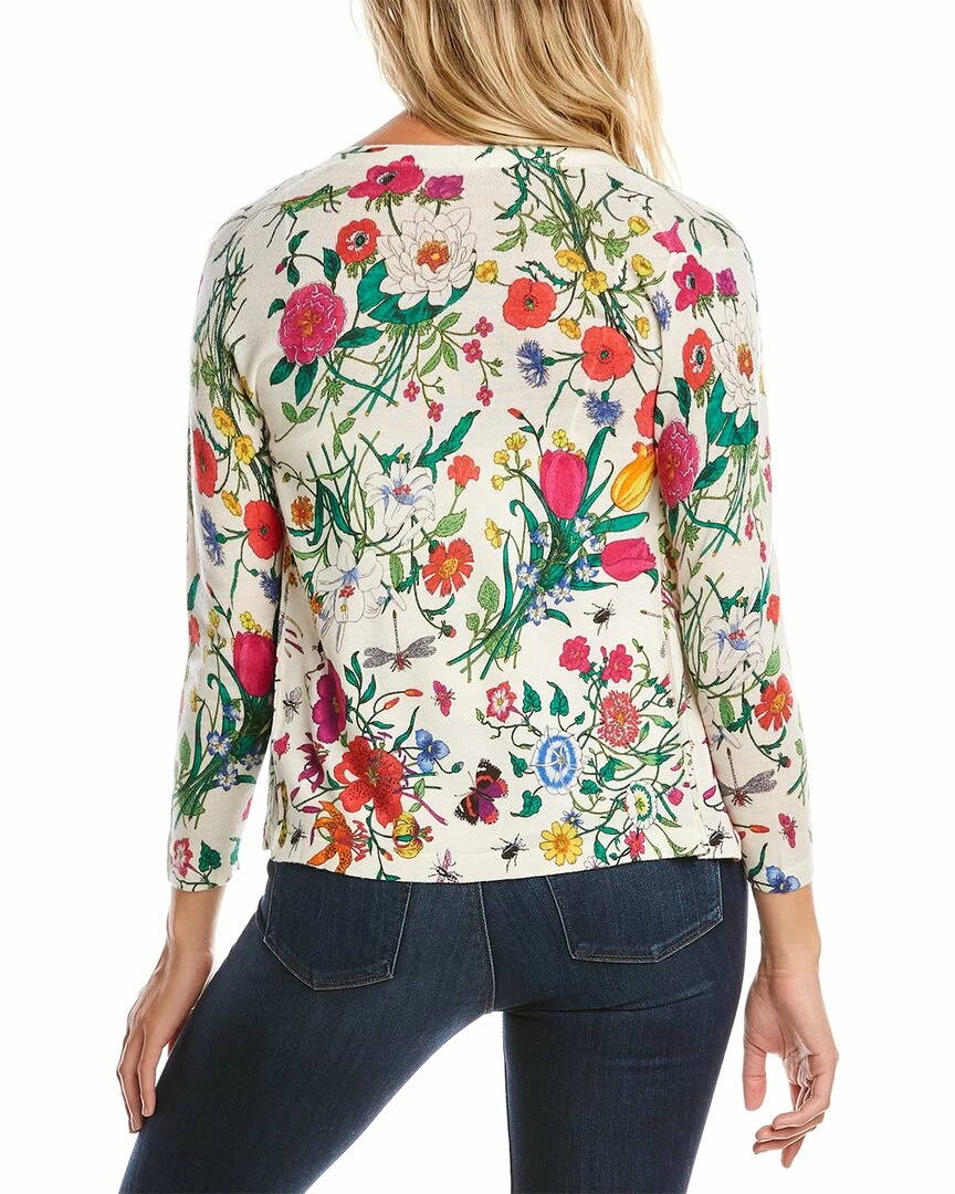 Budget 😀 Samantha Sung Charlotte Cashmere & Silk-Blend Cardigan 👩 Women Sweaters & Knits 🔔 4 Budget 😀 Samantha Sung Charlotte Cashmere & Silk-Blend Cardigan 👩 Women Sweaters & Knits 🔔 - Image 2