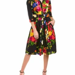 Best deal 👏 Samantha Sung Audrey 1 👚 Shirtdress 👩 Women 👗 Dresses 🔔