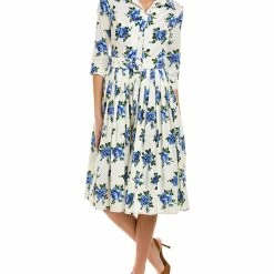 New 🌟 Samantha Sung Audrey 4 👚 Shirtdress 👩 Women 👗 Dresses ✔️