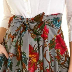 Cheap ✨ Samantha Sung Audrey Contrast Midi 👕 Shirtdress 👩 Women 👗 Dresses ⌛ -Samantha Sung shop 1411116443 RLLZ 3