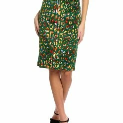 Hot Sale 💯 Samantha Sung Chloe Wool & Silk-Blend Pencil 👗 Skirt 👩 Women 👗 Skirts 😉