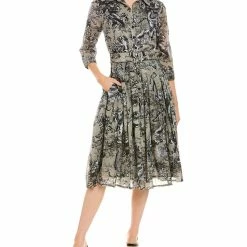 Best Pirce 🥰 Samantha Sung Audrey 4 👚 Shirtdress 👩 Women 👗 Dresses 🎁