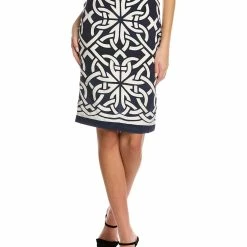 Flash Sale 😀 Samantha Sung Chloe Silk Pencil 👗 Skirt 👩 Women 👗 Skirts 😀