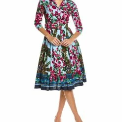 Flash Sale 🤩 Samantha Sung Patricia Wool & Silk-Blend 👕 Shirtdress 👩 Women 👗 Dresses 😀