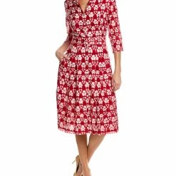 Best Pirce 😀 Samantha Sung Audrey 3 👕 Shirtdress 👩 Women 👗 Dresses 😉