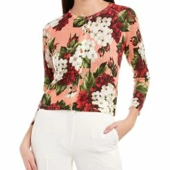 Wholesale ❤️ Samantha Sung Lynette Wool & Silk-Blend Cardigan 👩 Women Sweaters & Knits 🥰