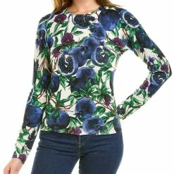 Budget ✨ Samantha Sung Charlotte Silk & Cashmere-Blend Sweater 👩 Women Sweaters & Knits 🧨