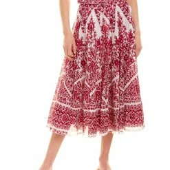 Outlet ⭐ Samantha Sung Aster Midi 👗 Skirt 👩 Women 👗 Skirts ✨