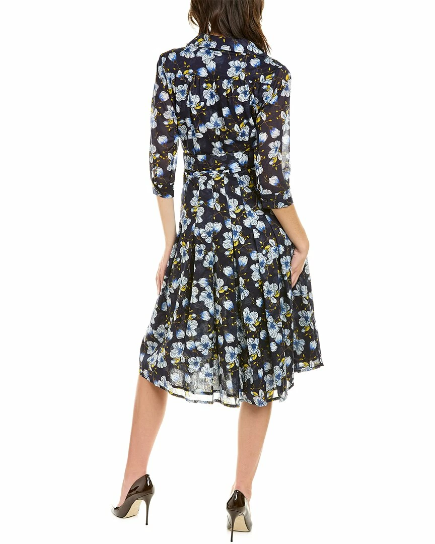 Best Sale 😍 Samantha Sung Patricia Wool & Silk-Blend 👚 Shirtdress 👩 Women 👗 Dresses ✔️ 4 Best Sale 😍 Samantha Sung Patricia Wool & Silk-Blend 👚 Shirtdress 👩 Women 👗 Dresses ✔️ - Image 2