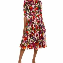 Buy 👍 Samantha Sung Aster Midi 👗 Dress 👩 Women 👗 Dresses 🔥