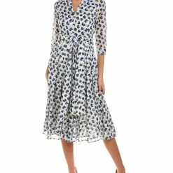 Best Pirce 👏 Samantha Sung Audrey 2 3/4-Sleeve 👚 Shirtdress 👩 Women 👗 Dresses ✔️ -Samantha Sung shop 1411984801 RLLZ 3